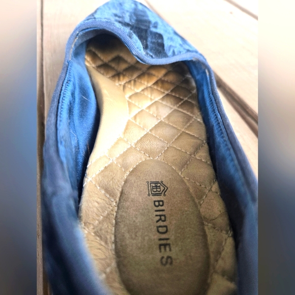 Birdies The Heron loafers, size 7.5 (US), velvet sapphire - Picture 10 of 11